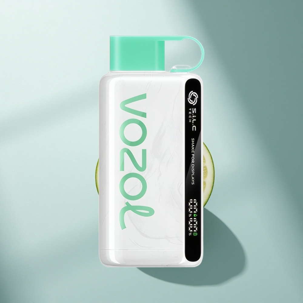 VOZOL STAR 9000/12000 Puffs Лимонова Мента с Въртележка и Рециклиран Пластмас