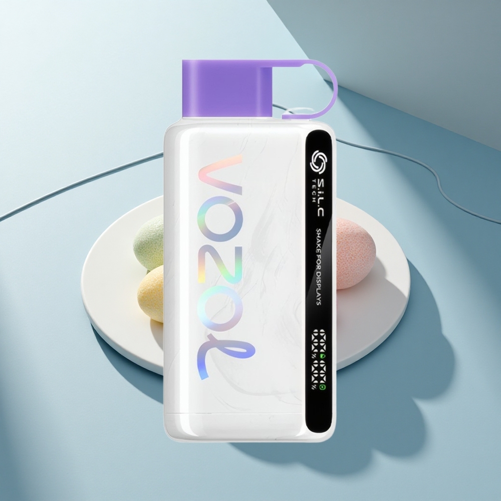 VOZOL STAR 9000/12000 Puffs Дъга Бонбон с Възможност за Разклащане и Рециклиран Пластмас