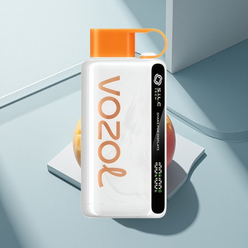 VOZOL STAR 9000/12000 Puffs Манго Лед Силикон Тех с Рециклиран Пластмас и Разтърсване