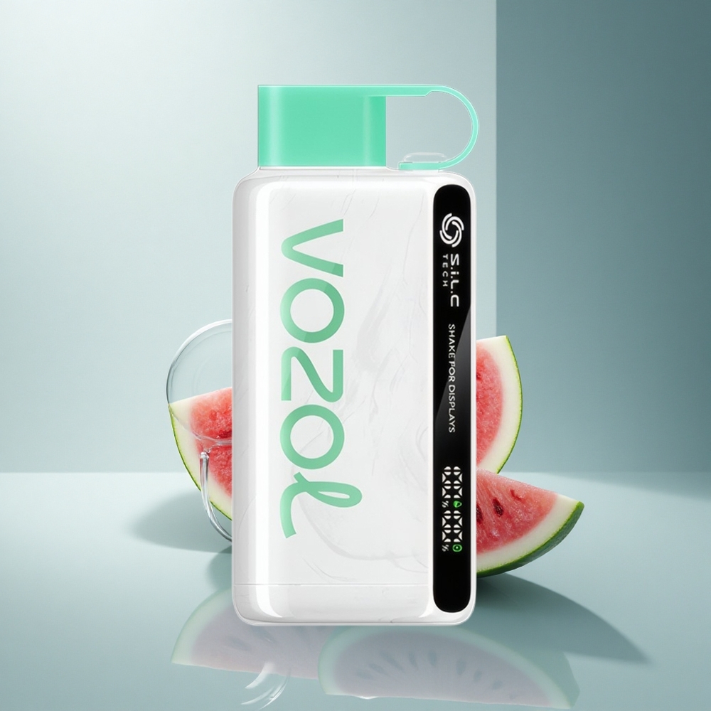 VOZOL STAR 9000/12000 Puffs Диня Бубъл Гам с S.i.L.C TECH и 9000 Пуфове