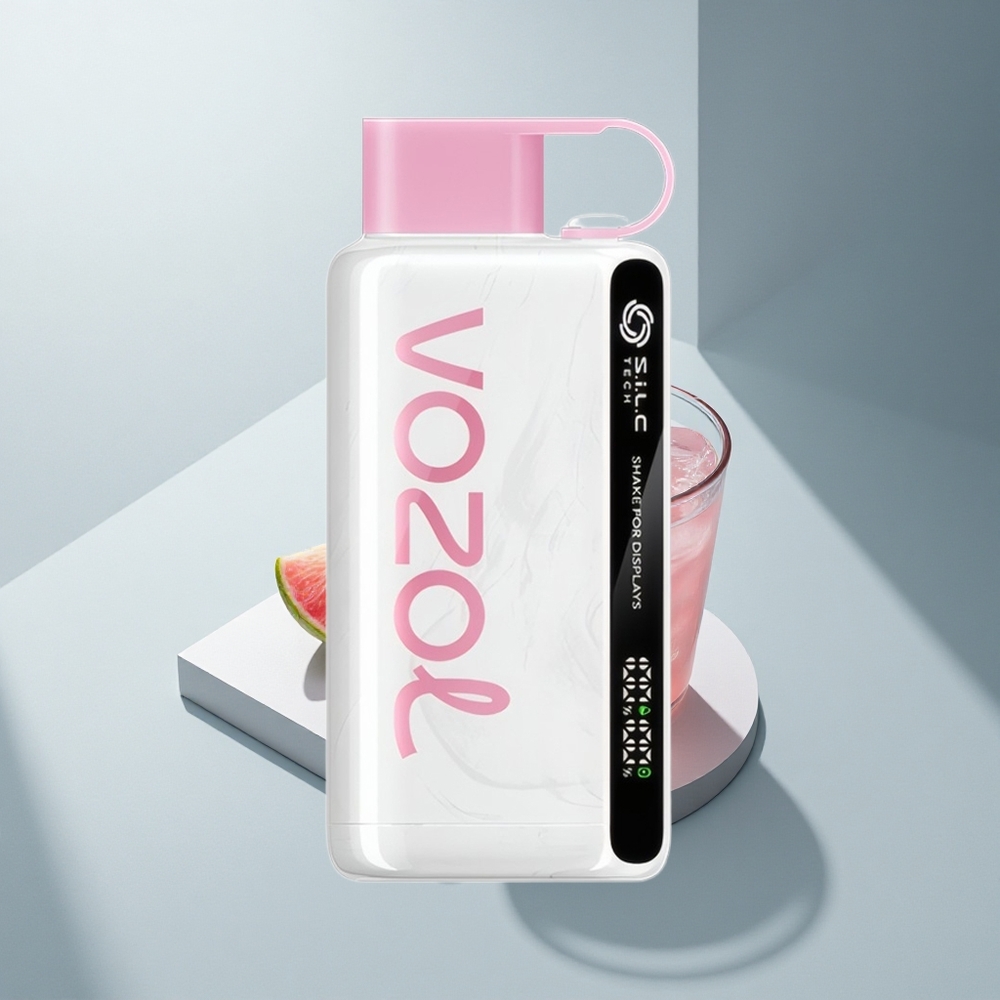 VOZOL STAR 9000/12000 Puffs Розов лимонада с S.i.L.C TECH и бързо зареждане