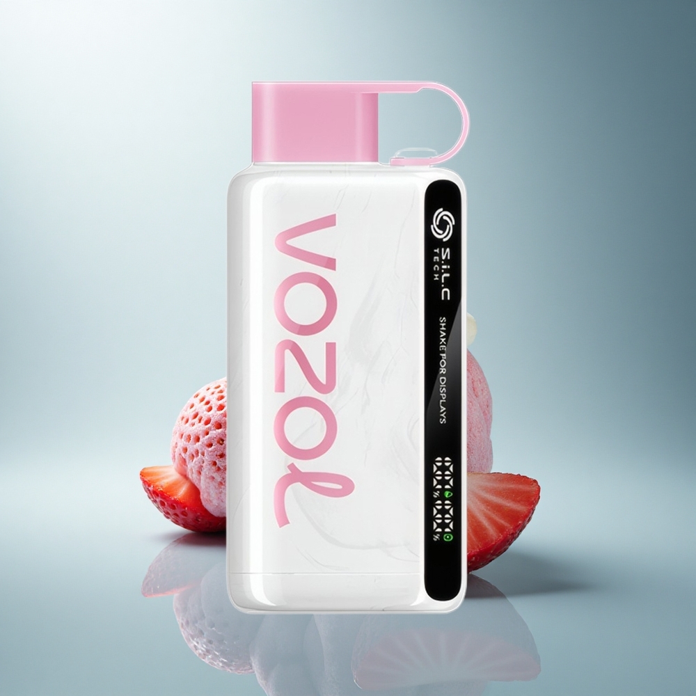 VOZOL STAR 9000/12000 Puffs Ягодов сладолед с S.i.L.C TECH и бързо зареждане