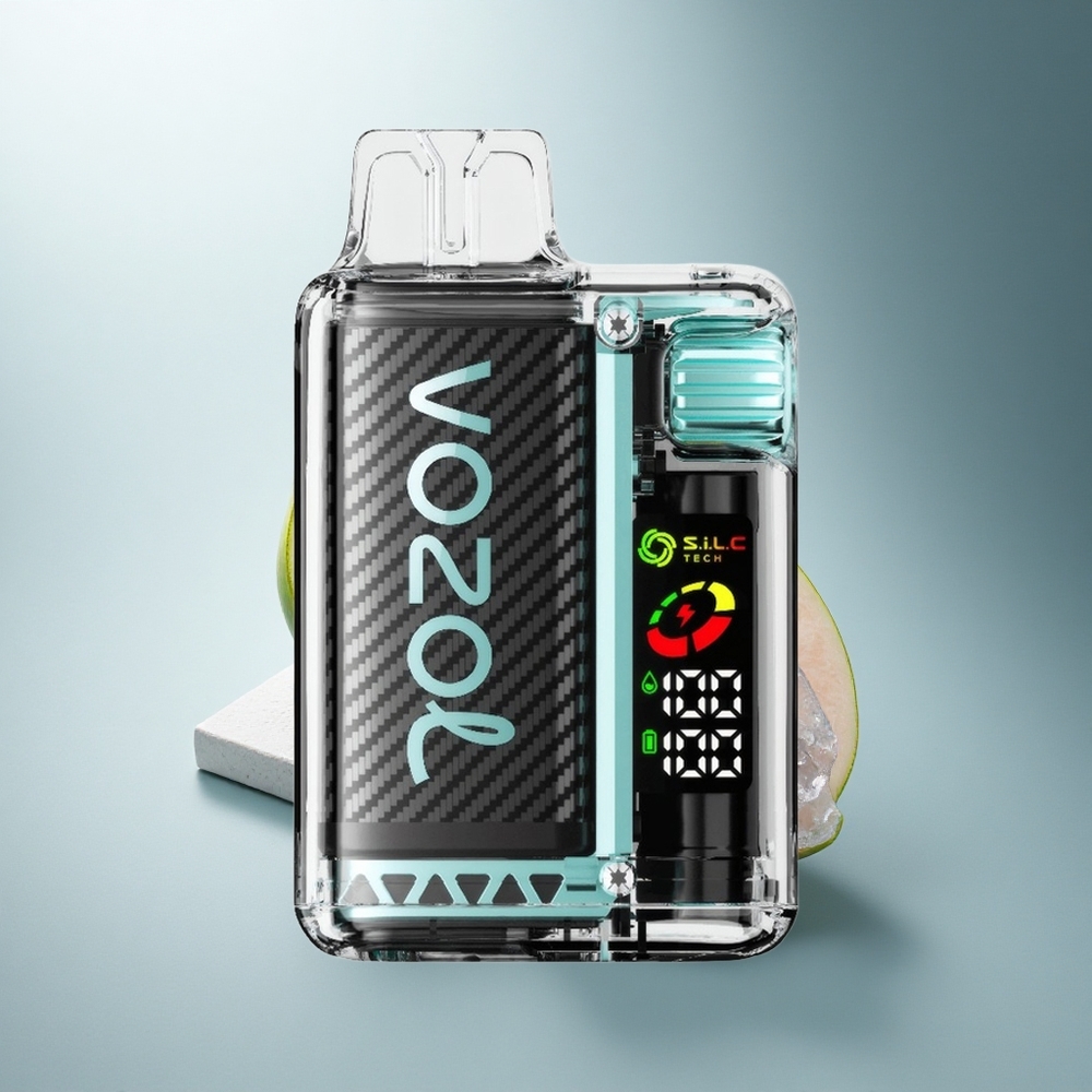VOZOL Vista 20000 Puffs Кисела Ябълка Лед с 650mAh Батерия и OLED Екран
