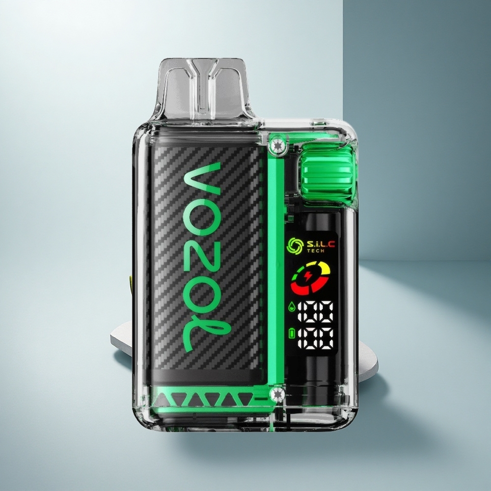 VOZOL Vista 20000 Puffs Диня Лед OLED Екран S.i.L.C Tech Dual Mesh Coil